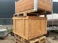 Houten opslagbakken en pallets - afbeelding 3 van  5