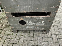Houten opslagkist (2x) - afbeelding 2 van  3