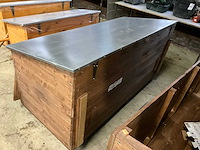 Houten opslagkist - afbeelding 5 van  8