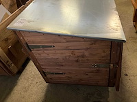 Houten opslagkist - afbeelding 6 van  8