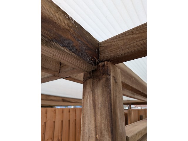 Houten overkapping - afbeelding 7 van  16