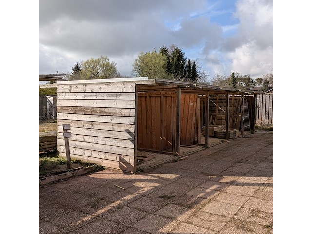 Houten overkapping - afbeelding 1 van  16