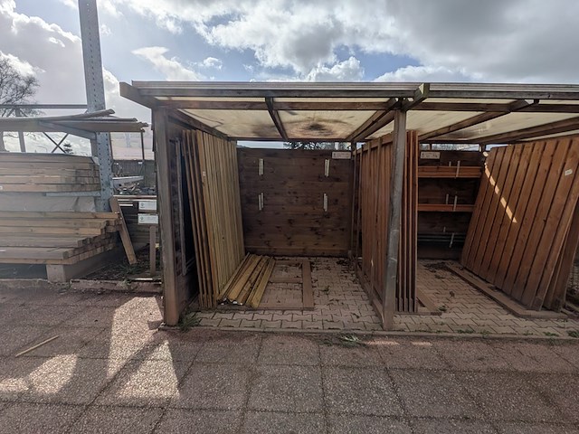 Houten overkapping - afbeelding 13 van  16