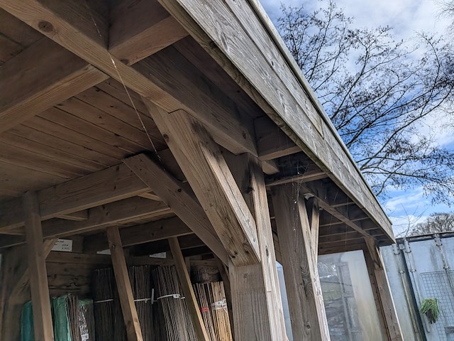 Houten overkapping - afbeelding 2 van  12