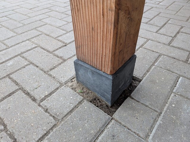 Houten overkapping - afbeelding 3 van  12