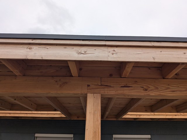 Houten overkapping - afbeelding 10 van  12