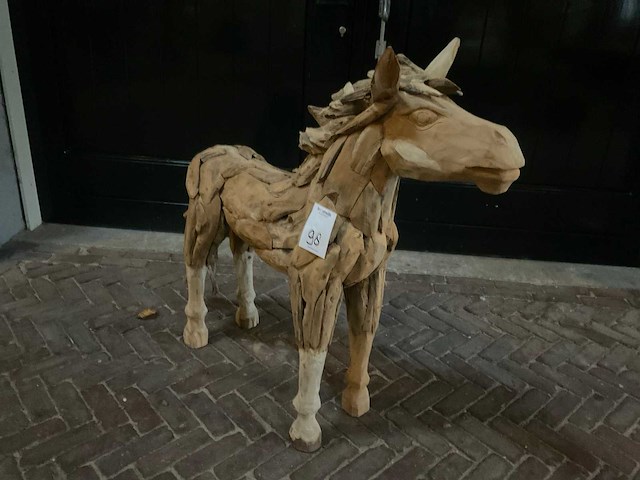 Houten paard - afbeelding 1 van  5
