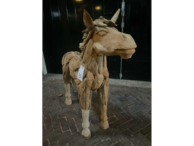 Houten paard - afbeelding 2 van  5