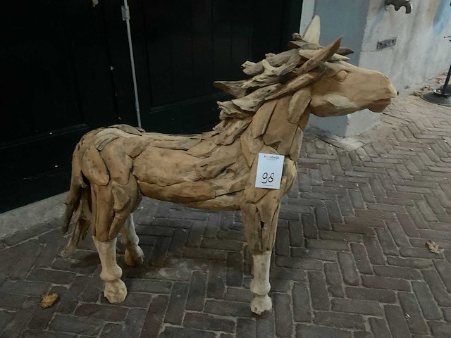 Houten paard - afbeelding 4 van  5