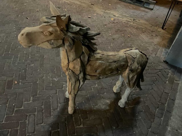 Houten paard - afbeelding 5 van  5