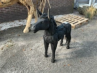 Houten paardenbeeld - afbeelding 2 van  5