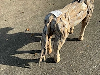 Houten paardenbeeld - afbeelding 3 van  3