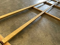 Houten paardenhekwerk 2-regels - 240 m - afbeelding 3 van  7