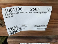 Houten palen 15x15 (98x) - afbeelding 3 van  4