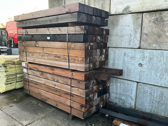 Houten palen 15x15 (98x) - afbeelding 4 van  4
