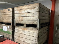 Houten palletbak (16x) - afbeelding 1 van  2