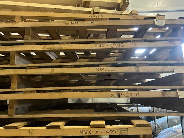 Houten pallets - diverse maten (13x) - afbeelding 2 van  6