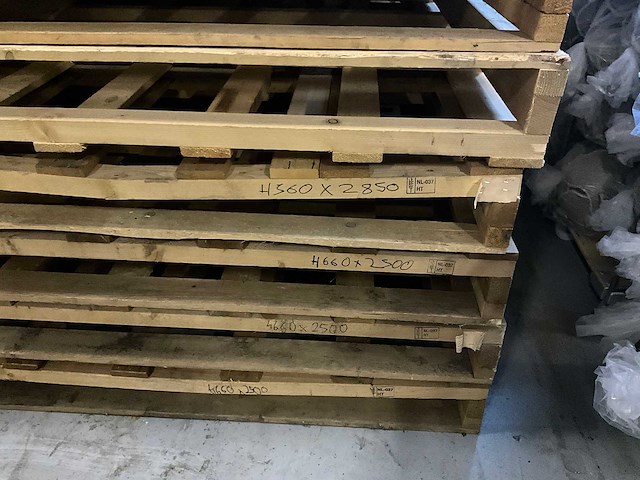 Houten pallets - diverse maten (13x) - afbeelding 3 van  6