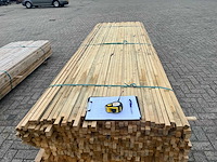Houten panlatten 3900x35x22mm 317 stuks 951m1 - afbeelding 3 van  3