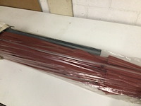 Houten parasol met windvanger, madison, parasol met windvanger, bordeaux - afbeelding 3 van  5