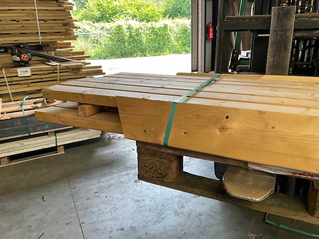 Houten picknicktafel "bobito" - 220x80 cm - afbeelding 9 van  14