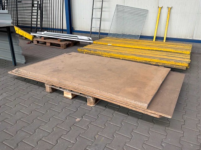 Houten plaat (4x) - afbeelding 1 van  4