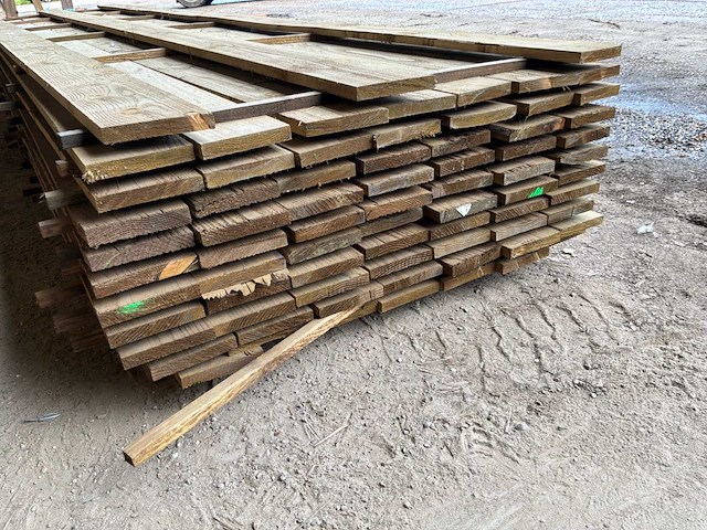 Houten planken 5000x145x22mm (73x) - afbeelding 4 van  4