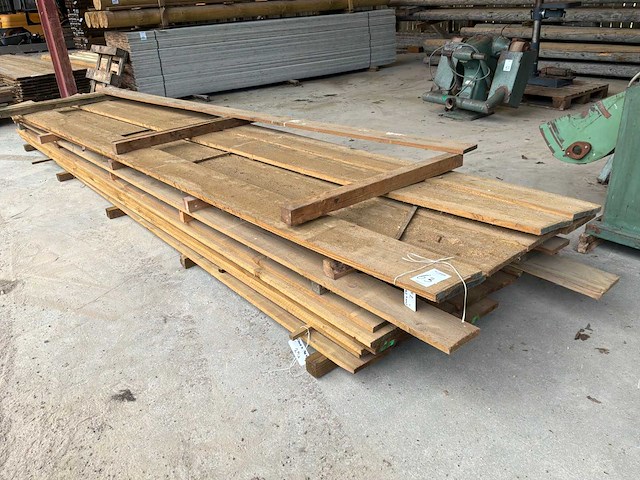 Houten planken 5000x190x22mm (29x) - afbeelding 1 van  2