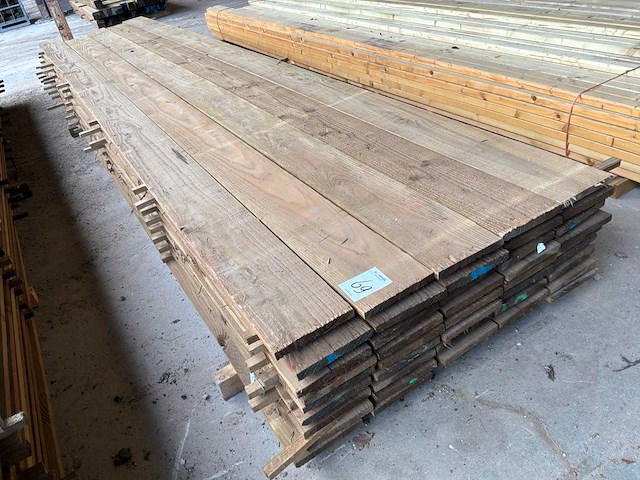 Houten planken 5000x195x22mm (45x) - afbeelding 2 van  4