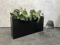 Houten plantenbak/ divider 200x45 - ongebruikt - afbeelding 1 van  11