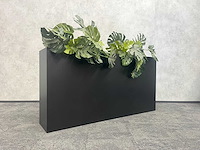 Houten plantenbak/ divider 200x45 - ongebruikt - afbeelding 2 van  11