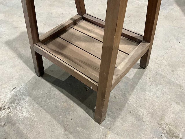 Houten plantenrek - afbeelding 2 van  3