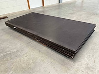 Houten platen 10 stuks nieuw - afbeelding 1 van  1