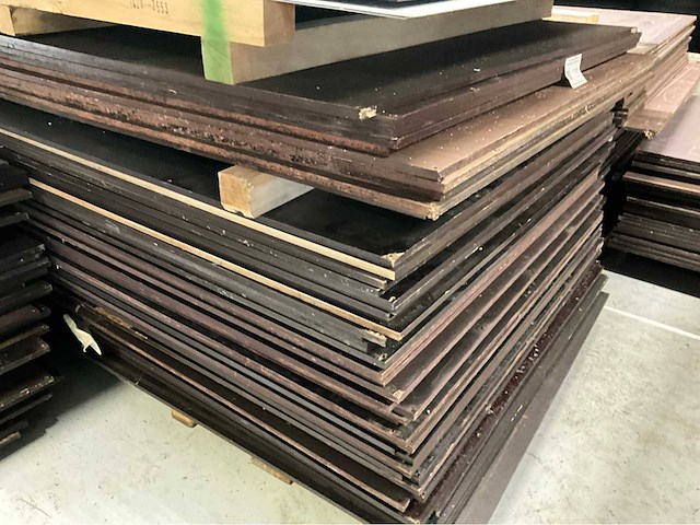 Houten platen 10 stuks nieuw - afbeelding 1 van  1