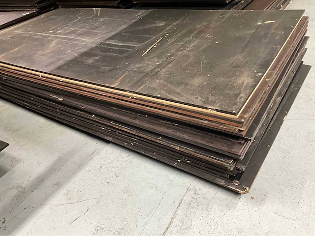 Houten platen 10 stuks nieuw - afbeelding 1 van  1