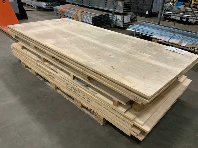 Houten platen (17x) - afbeelding 2 van  2