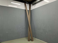 Houten plinten 402 cm (10x) - afbeelding 1 van  4