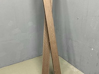 Houten plinten 402 cm (10x) - afbeelding 2 van  4
