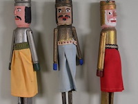 Houten poppen - afbeelding 1 van  4