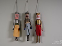 Houten poppen - afbeelding 2 van  4