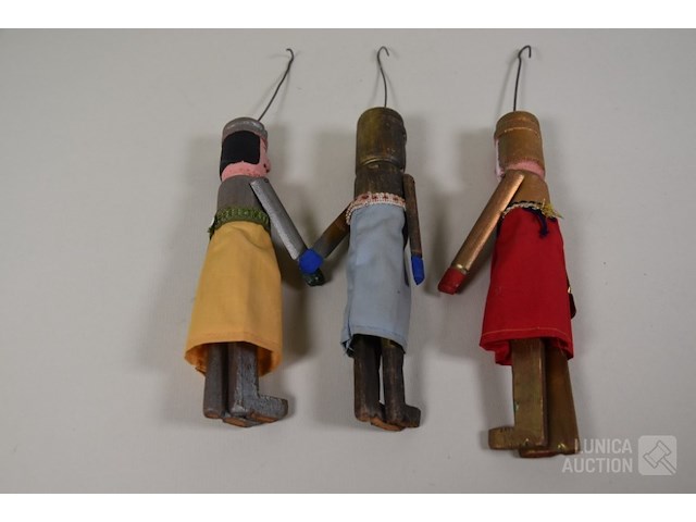 Houten poppen - afbeelding 4 van  4