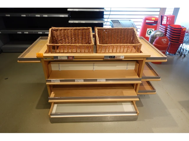 Houten presentatiemeubel - afbeelding 2 van  8