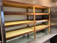 Houten presentatiestelling met led-verlichting - afbeelding 4 van  4