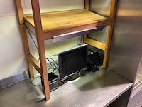 Houten presentatiestelling met led-verlichting - afbeelding 4 van  4