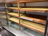 Houten presentatiestelling met led-verlichting - afbeelding 3 van  4