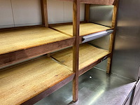 Houten presentatiestelling met led-verlichting - afbeelding 4 van  4