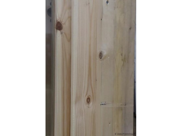 Houten raam t.b.v. tuinhuis - 85x11.8x106.5cm - nieuw - afbeelding 7 van  7