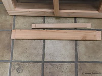 Houten raamkozijn - 81.3x7x64.3cm - nieuw - afbeelding 3 van  4