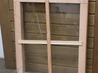 Houten raamkozijn - 81.3x7x64.3cm - nieuw - afbeelding 1 van  4