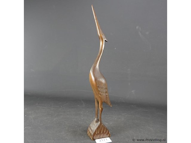 Houten reiger - afbeelding 1 van  5